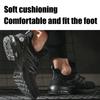 Men's Shoes Safety Shoes Lightweight Sports Casual Air Cushion Shoes Steel Toe Cap Anti Impact Anti Puncture Labor Protection Shoes