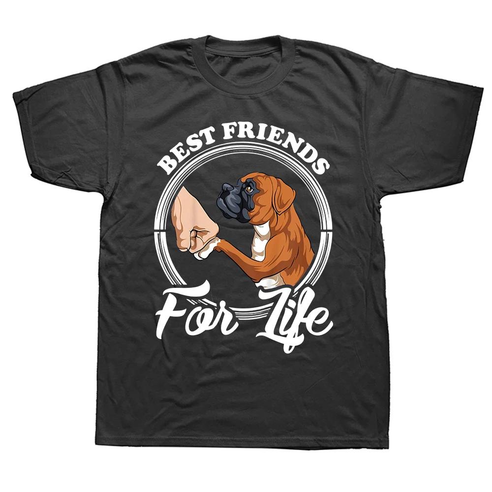 Cool Boxer for Unisex Unisex Puppy Owner Dog Lover Trainer T Shirts Graphic Cotton Streetwear Short Sleeve Gifts Tshirt
