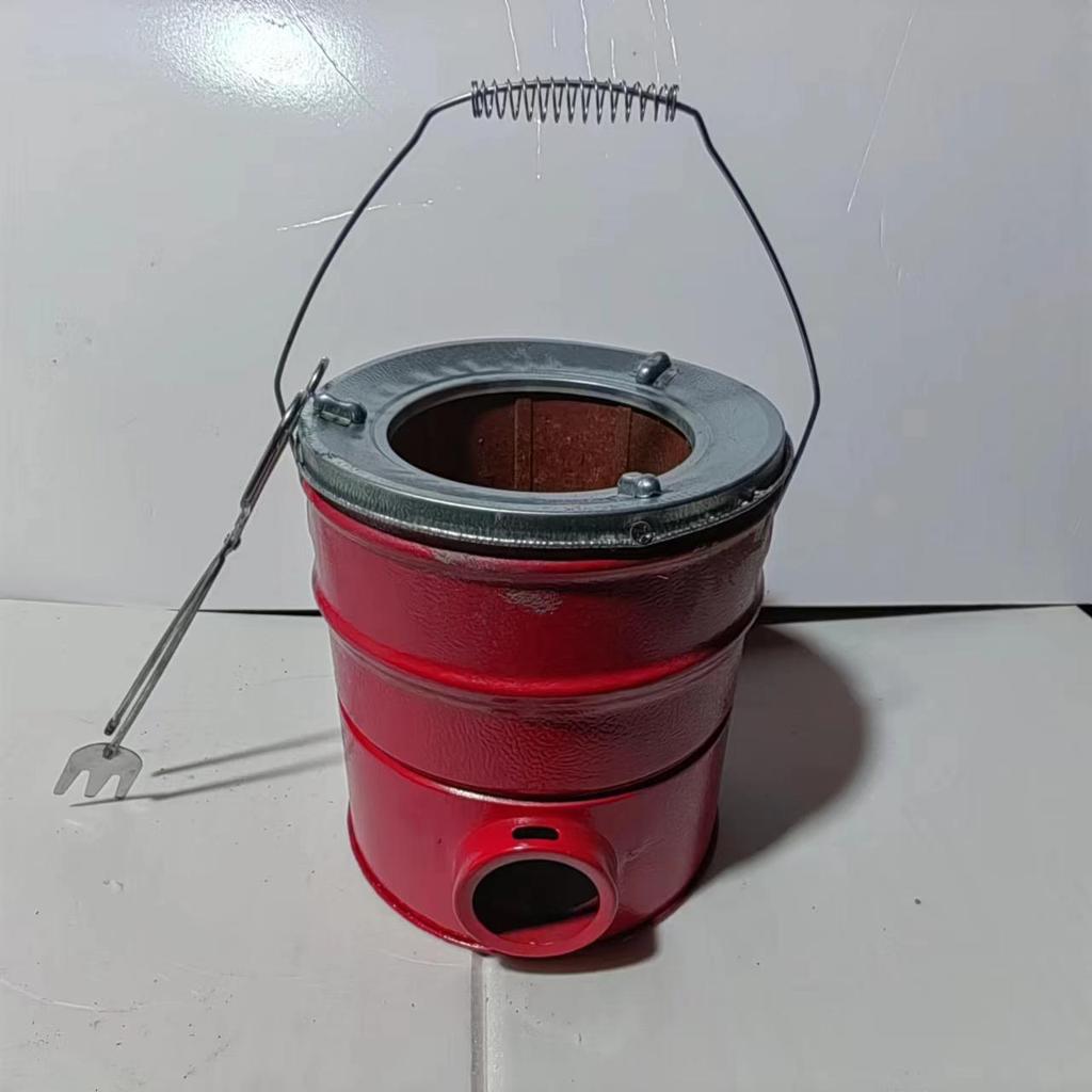 Compact Honeycomb Charcoal Stove for Household Heating and Boiling Water - Ideal for New Homes