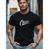 Europäische Größe Herren T-Shirt, Locker und Lässig, Schlicht und Stilvoll, Vom Mann Gewählt 1 PETER 2 9 Muster Sommer Lässiges Rundhals Kurzarm T-Shirt