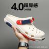 New men's hole shoes fashionable non-slip and wear-resistant thick-soled casual beach cool slippers