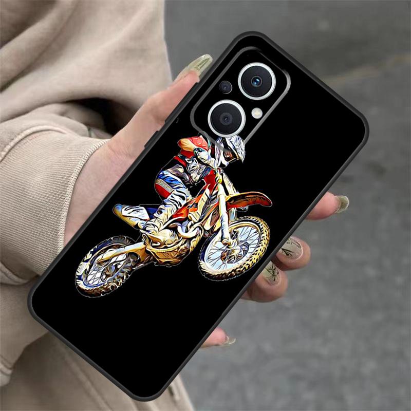 Freestyle Motocross Sport Case For OPPO Reno 14F 13F 12F 11F 10 12 13 14 Pro 7 8 Lite OPPO Find X5 X6 X8 X9 Pro Cover