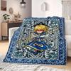 Hunter Anime Print Blanket Warm  Comfortable Flannel Blanket Suitable for Bedrooms, Sofas, Beds, Chairs, Picnics, Travel