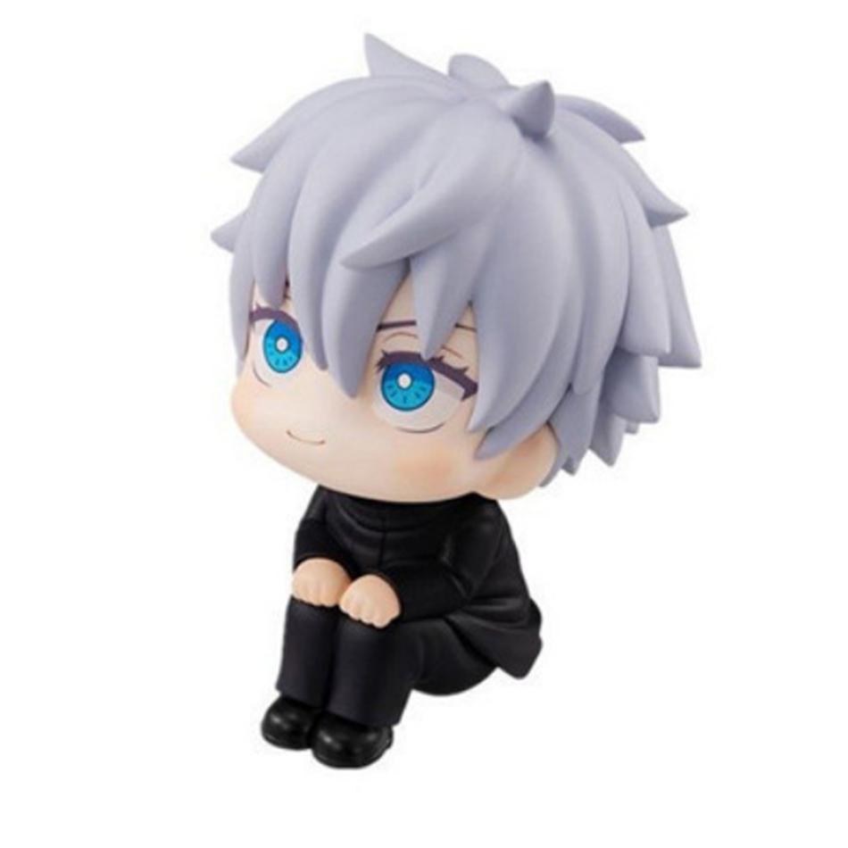 Anime Spell Battle Character Handheld Q Version Tiger Staff Yuren Gojo Gojo PVC Model Anime Peripheral Gifts Car Doll Ornament