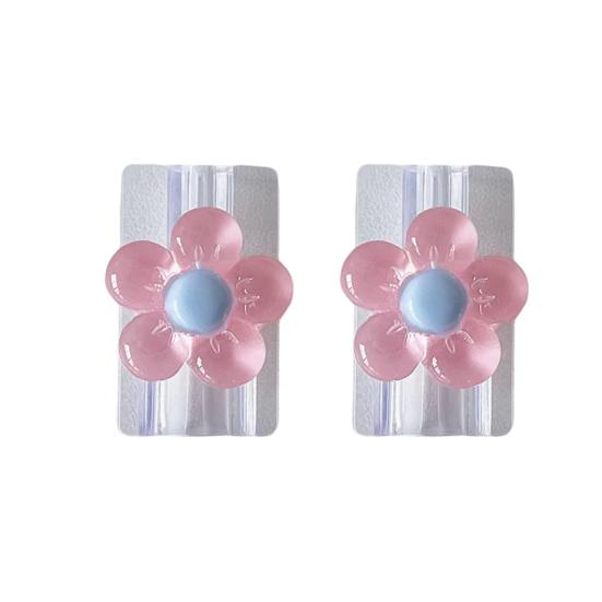 2Pcs Flower Charger Cable Protector, Non-Slip Mobile Phone Charging Cord Saver, Universal Data Wire End Protection Wrap Cover