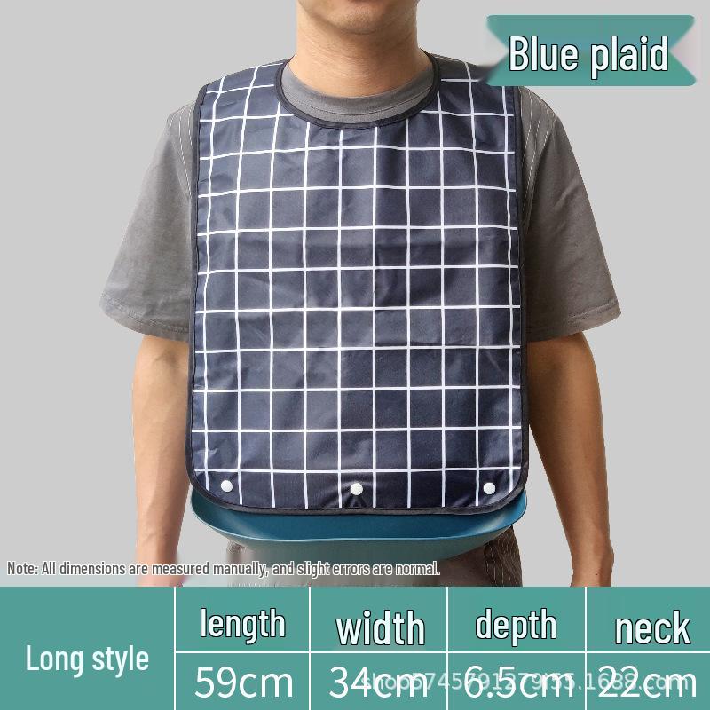 Wasserdichte Esslatz für Erwachsene & Senioren – Große, spezielle Schürzen für Senioren