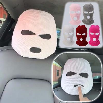 Auto Kopfstütze Schutzbezüge Auto Kopf Kissen Kissenbezug Universal Autositz Kopfstütze Maske Halloween Auto Kopfstütze Abdeckung