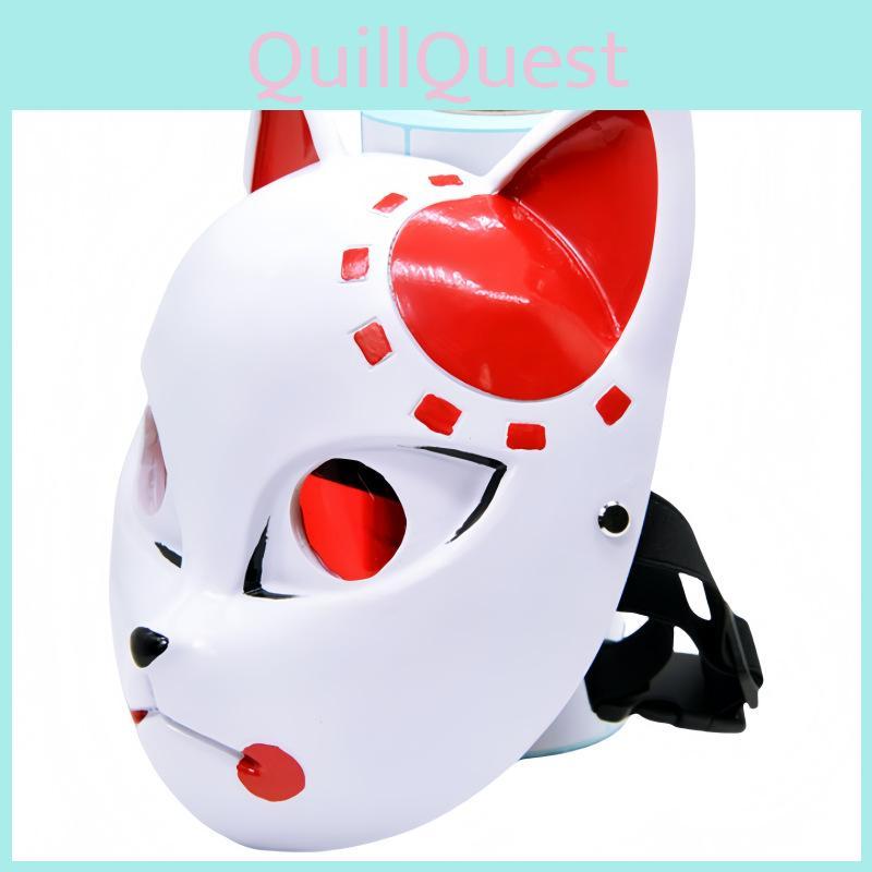 Slayer Sabito Demon Red And Black Eye Resin Mask For Christmas Halloween And