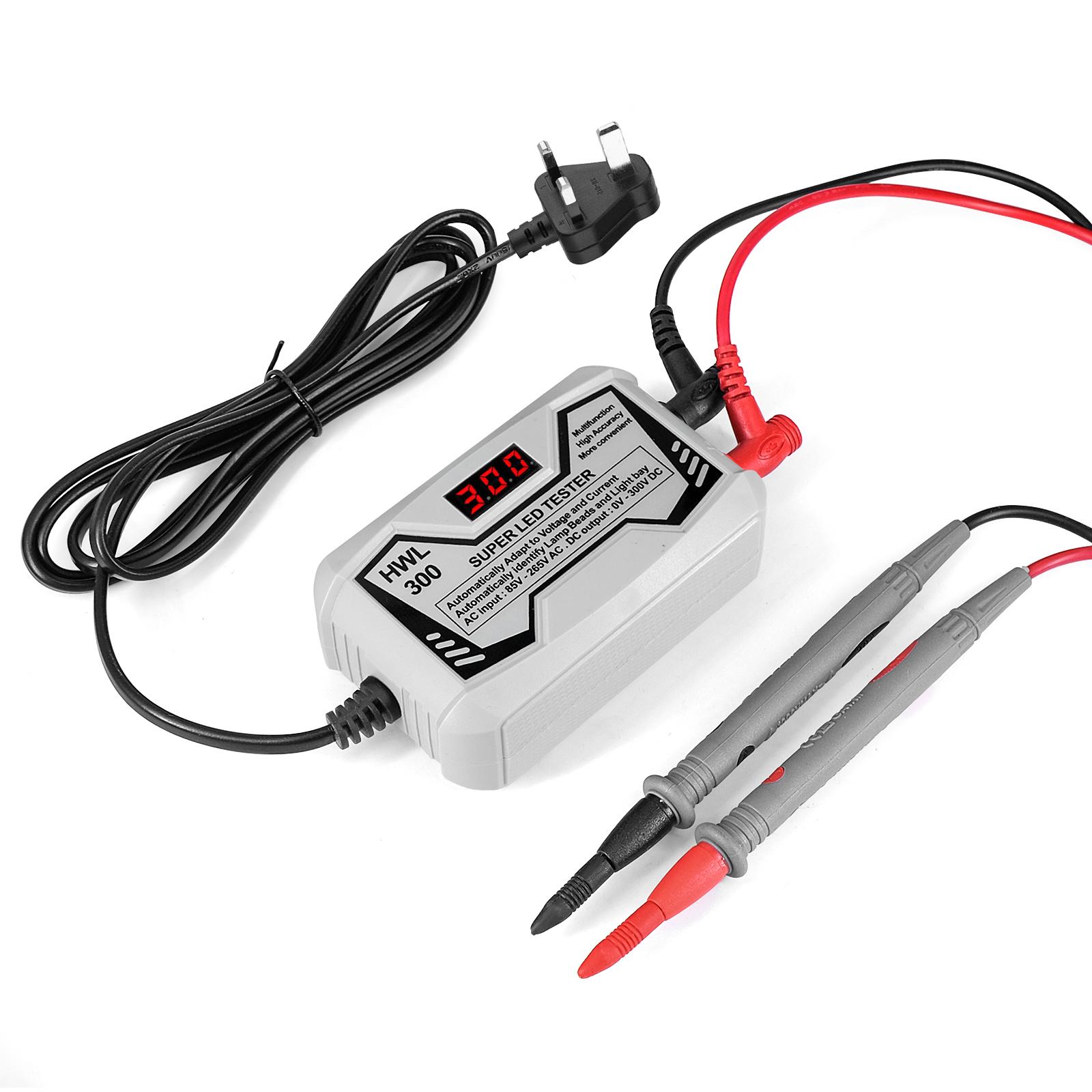 

Тестер подсветки светодиодной лампы для всех светодиодных фонарей, выход 0-300 В UK plug