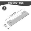 5Pcs Beehive Mouse Guard, Metal Beehive Mouse Guard and Entrance Reducer for 8 or 10 Frame Bee Hive Beekeeping Tool Equipment
