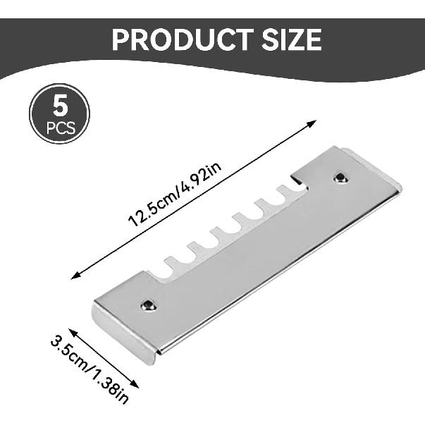 5Pcs Beehive Mouse Guard, Metal Beehive Mouse Guard and Entrance Reducer for 8 or 10 Frame Bee Hive Beekeeping Tool Equipment
