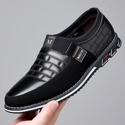 Mode Herren Freizeitschuhe aus Leder Business Professionell Büro Komfort Herren Arbeitsschuhe Herren Slipper Übergröße 52 Zapatillas De Hombre