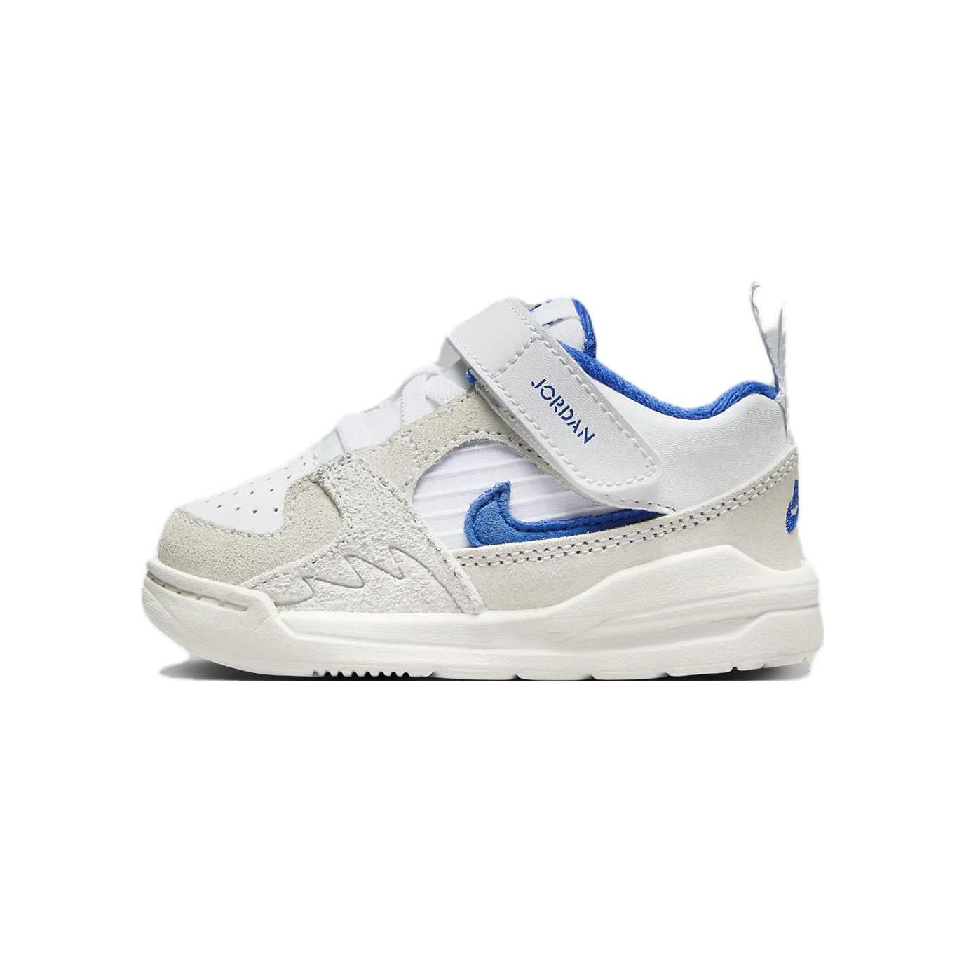 Jordan 1 Mid Little Kids White Blue DX4396-104 23.5