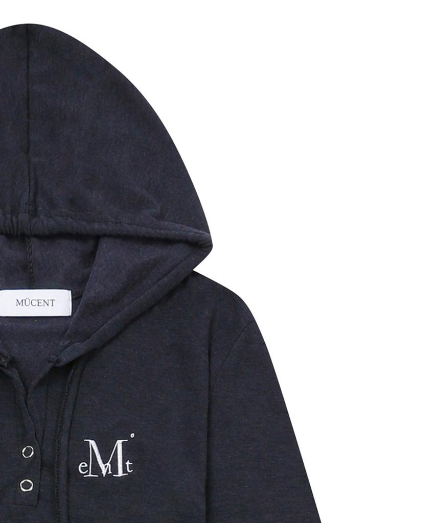Mucent Cyan Hooded Neck Slim Fit Dress (4 Colors)