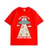 Funny Here for The Cats Humans Are Weird T-shirt Fashion Vintage Short Sleeve T-shirts Men Women Loose Cotton T Shirts