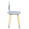 Puppe WOODEN CHAIR FOR CHILDREN GREY STAR