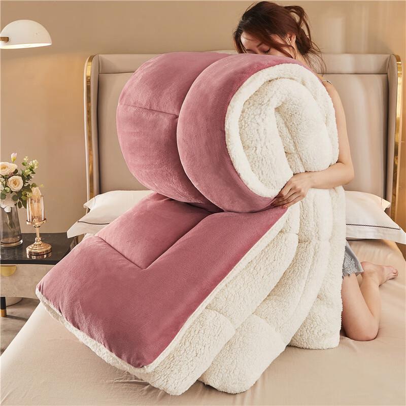 

LISM All-Season Milk Fiber Lamb Velvet Comforter