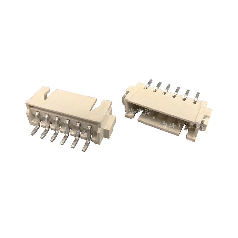 2.5mm Horizontal SMD Connector, High Temp Resistant, Eco-friendly 6PIN Terminal