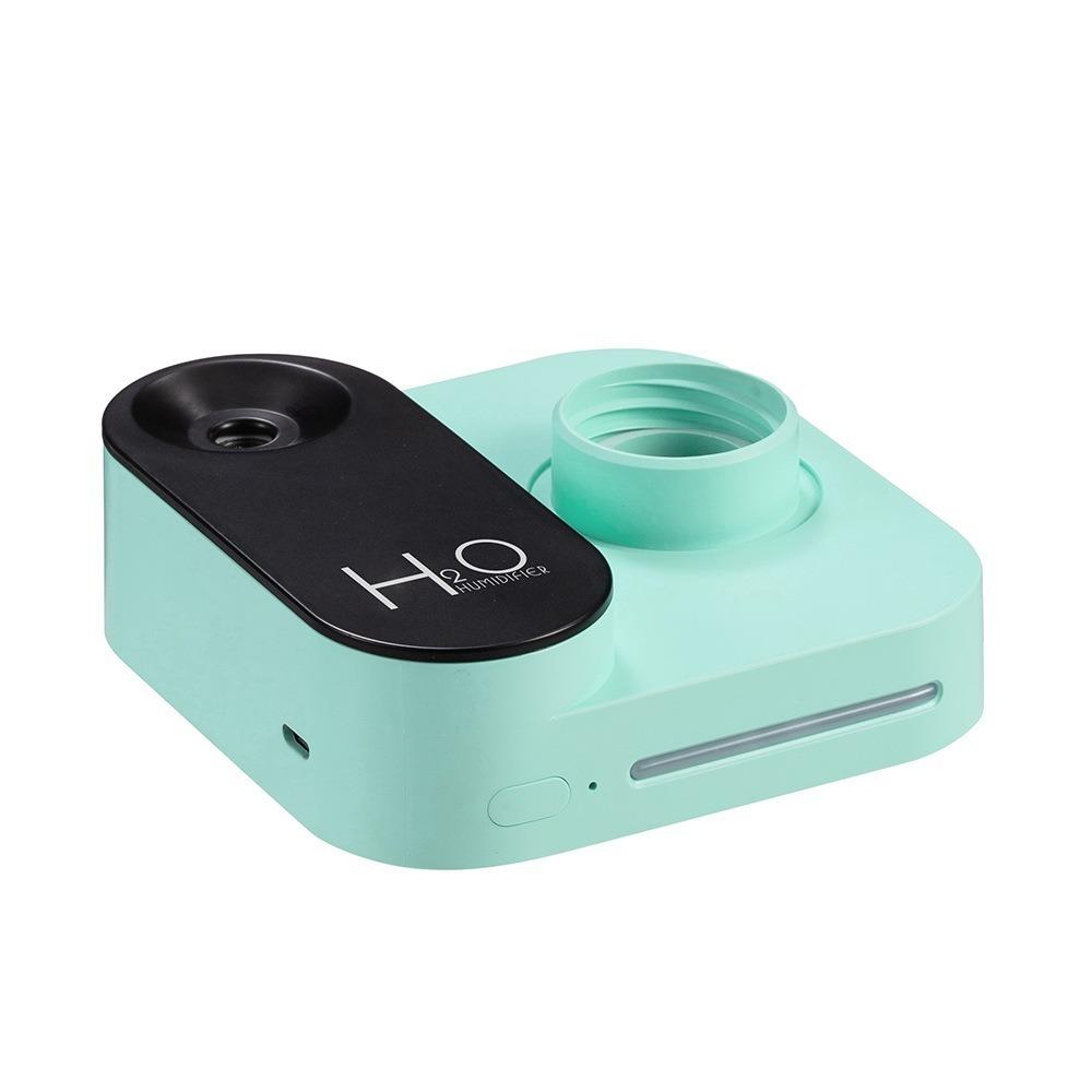 USB Rechargeable Water Bottle Humidifier Camera Shape Air Diffuser Air Humidifier For Home