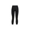 Under Armour Ua Speed Pocket Logo Print High Waist Slim Fit Nine-Point Sports Trousers Women bottoms Black 1373698-001