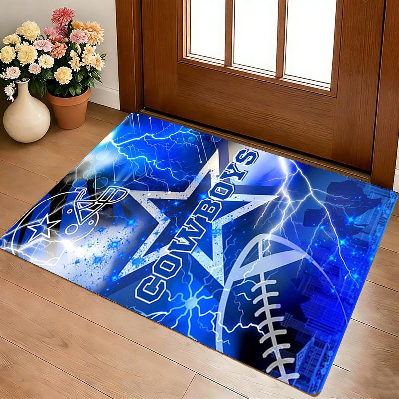 Cowboys Team Living Room Nonslip Area Rug Soft Carpet For Bedroom Game Playroom Sofa Office Home Decor Doormat Christmas Gift C10222