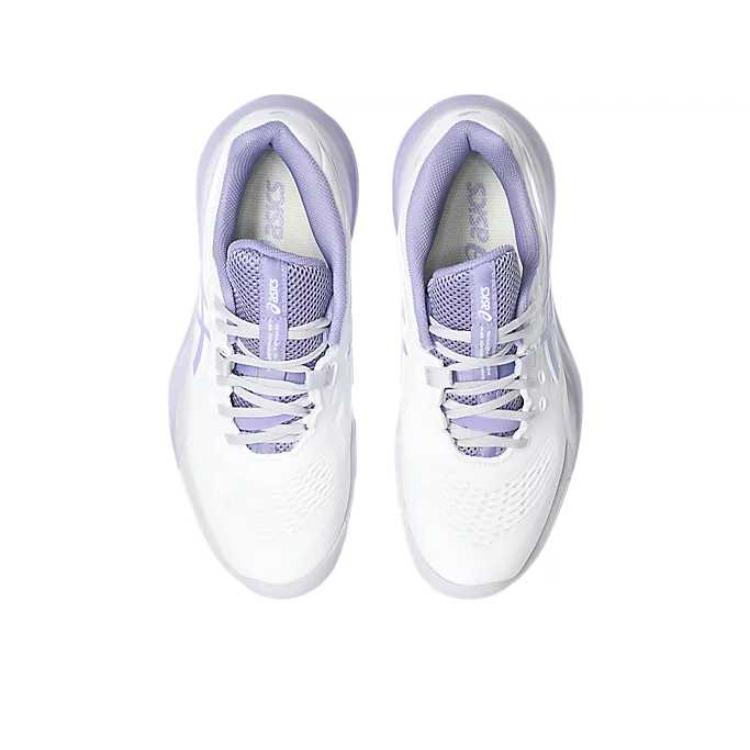 Asics Gel Resolution X Synthetic Leather Round Toe Comfortable Low Top Tennis Shoes Women Sneaker 1042A279-105