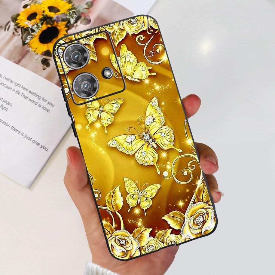 For Motorola Edge 40 Neo Case Soft Transparent Silicone Bumper Shockproof Cover For Moto Edge40 Neo Edge40Neo 5G XT2307-1 Fundas