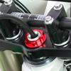 Zeta M24x32-p1.5 H10 Kawasaki Kx 125 04-08 Ze58-2253 Aluminium Steering Nut One Size
