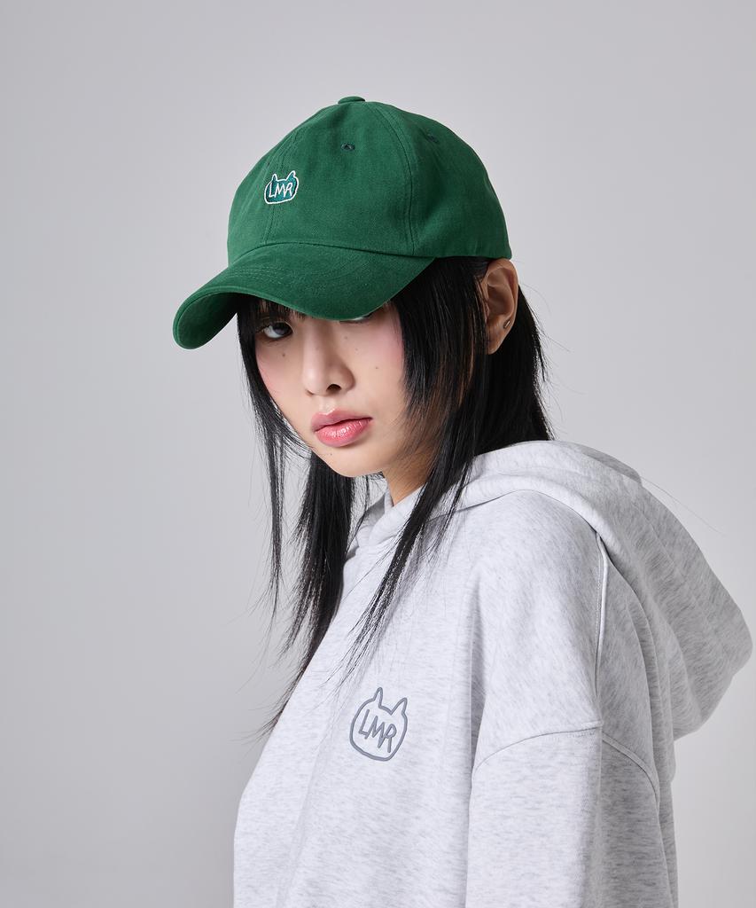 LMR Basic Embroidered Logo Ball Cap Green