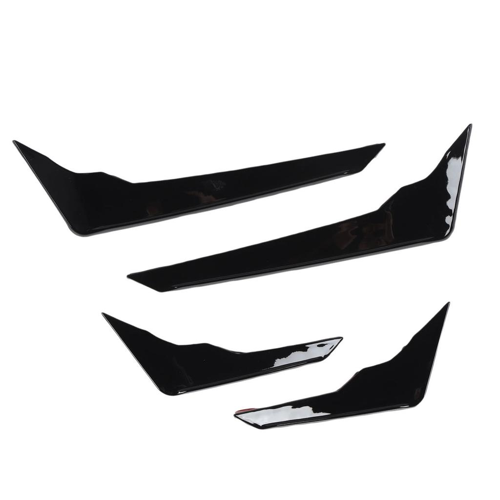 Car Front Bumper Side Spoiler Aerodynamic Left Right Front Bumper Side Air Vent Trim Fin Decor For FY S-line 2025-2025