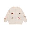 Pull en mélange de laine pour garçon Youyou avec application petit cheval