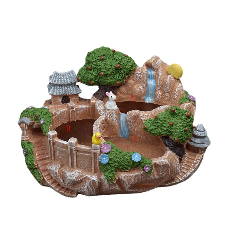 Innovative Hanging Resin Succulent Pot - Ground 001