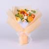 Hand-Knitted Rose Yarn Bouquet - Perfect Birthday or Festival Gift for Friends and Teachers