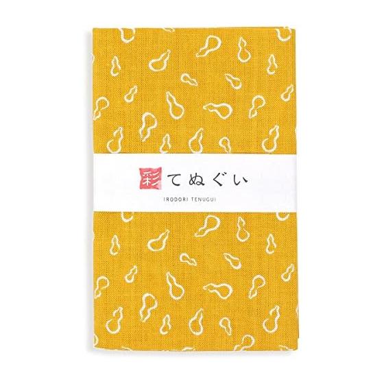 Tenugui (KOMESICHI) Irodori Komon Tenugui Japan B Set Cut-off 3-piece Set 33x90cm 100% Cotton Nassen/Bun Fabric Japan