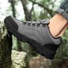 Extra große Wanderschuhe Herbst und Winter Outdoor Sportschuhe Leder Oberfläche Wasserdicht Niedrig geschnittene Wanderschuhe Kleine Menge