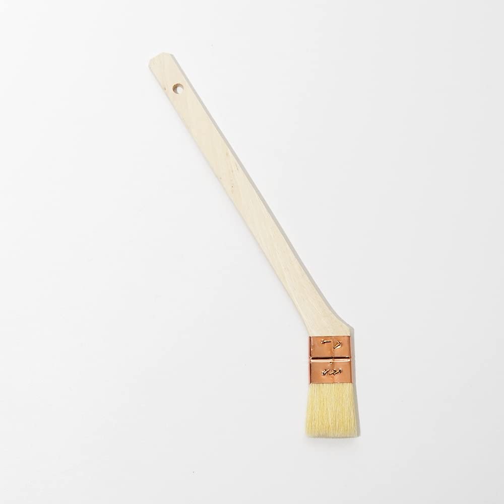 Hakeichi Joint White Goat Hair Set of 10 Brush, Water-Based, Nylon, Blend, 30mm, Diagonal,