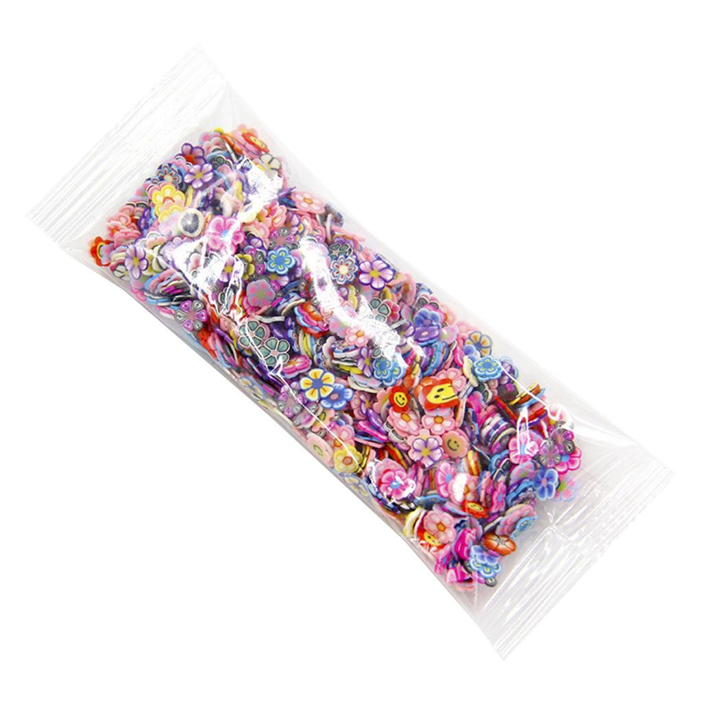 1000Pcs 3D Tiny Mixed Shapes Animal Love Heart Feather Ties Cake Stars for Butterfly Fruit Leaf Clay Resin Fillings Set
