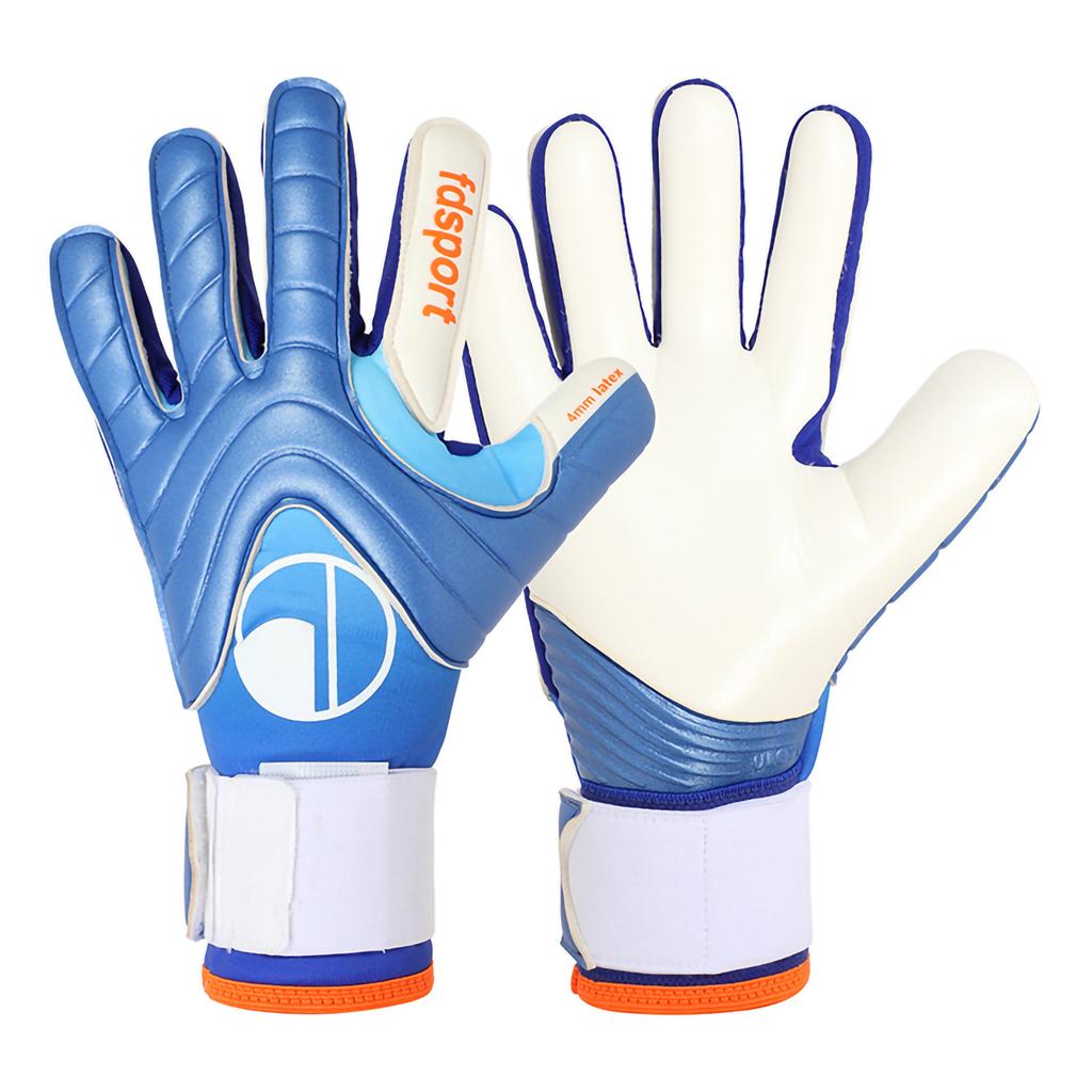 Fußball Torwarthandschuhe Jugend Erwachsene, Hochleistungs-Torwarthandschuhe, Atmungsaktive Fußballhandschuhe mit starken Grip-Handflächen