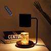 GaUmiME Candle Warmer Lamp with Timer, Dimmable, Bulb Included, Aroma Warmer, Indirect Lighting, Aroma Burner, Gift (Black)