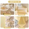 Cream Wind Bed Four-piece Set, Skin-friendly and Soft Explosion Single Quilt Cover, Student Dormitory Bed Sheet Four-piece Set