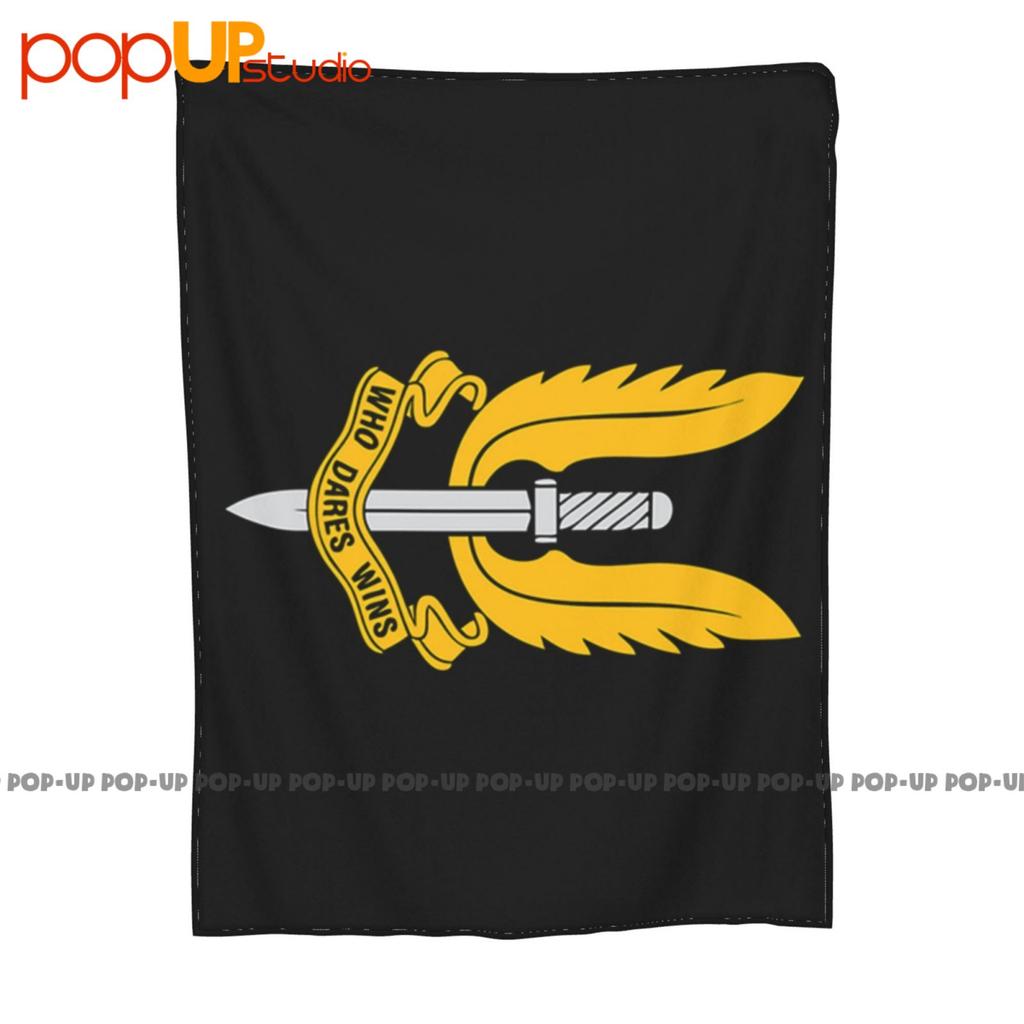 Who Dares Wins British Special Air Service Uk Army Ultra-Soft Blanket Quilt Winter Sofa Cover Bed Covers