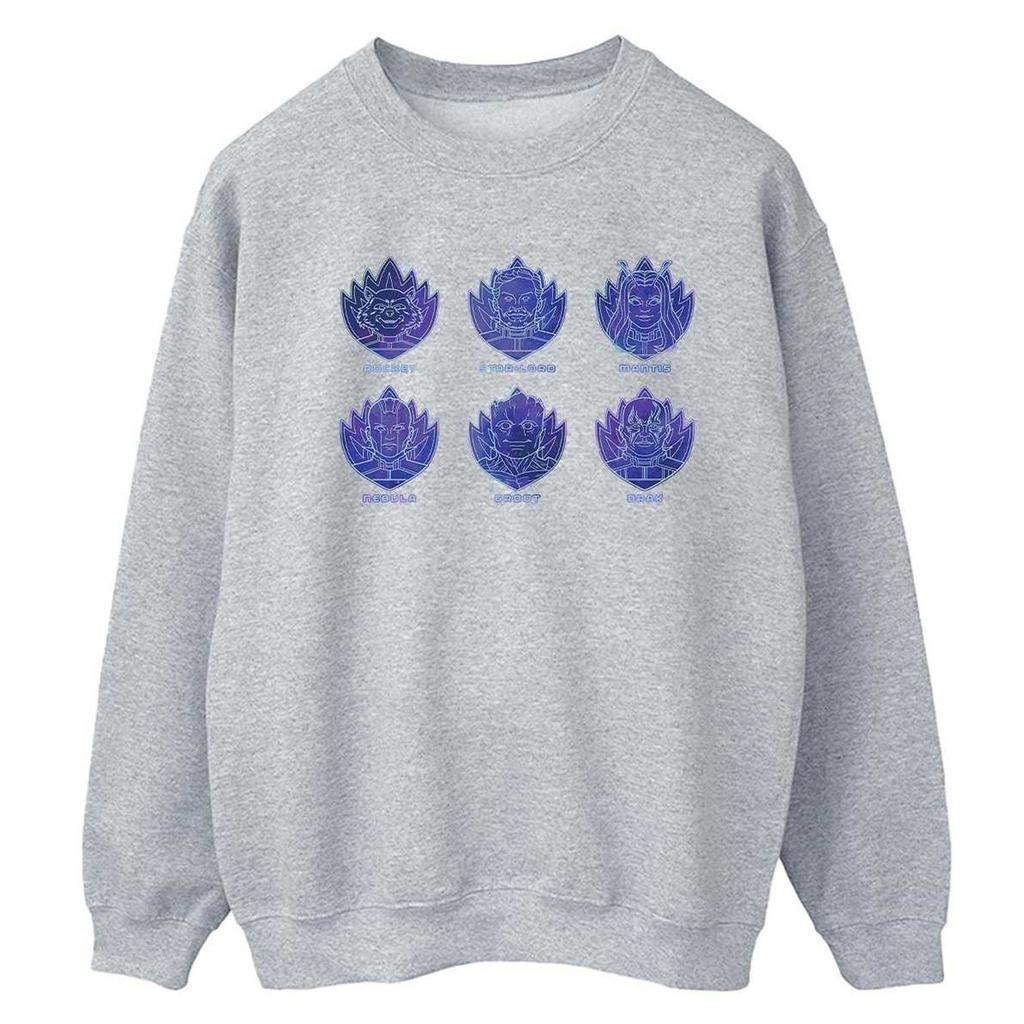 Guardians Of The Galaxy Volume 3 Womens/Ladies Crew Badge Sweatshirt