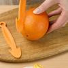 1/3/5pcs Multifunctional Orange Peelers Simple Lemon Peeler Grapefruit Peeler Stay Safe And Keep Your Hands Clean Fruit Tool