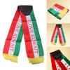Buntes Fußballschal Weich und Langlebigkeit Schals Vielseitiger Sportschal für Spieltage und Freizeit-Outfits