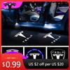 Car Sticker 2025 New Tesla Car Door Wireless Welcome Light LED HD Projector Lamp  Decoration for Tesla Model 3 Highland 2023 Mod