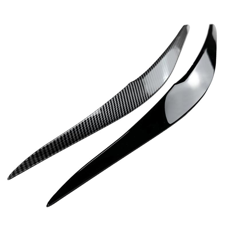 Carbon Fiber Headlight Eyebrow For BMW 2 Series F22 F23 2015-2019 Front Head Light Lamp Cover Trim Headlamp Eyelid Sticker