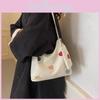 Trendy Color Block Heart Design Tote Bag Fashionable And Spacious For Everyday Essentials