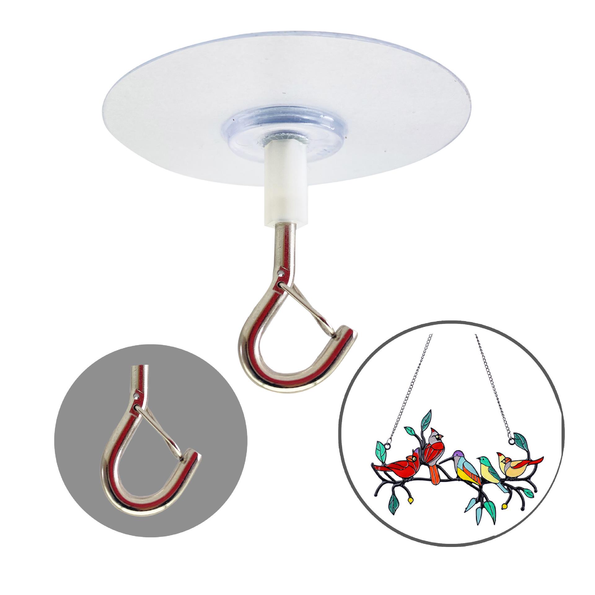 

Round Self-Adhesive Ceiling Hook for Balloons & Streamers Diameter 6CM