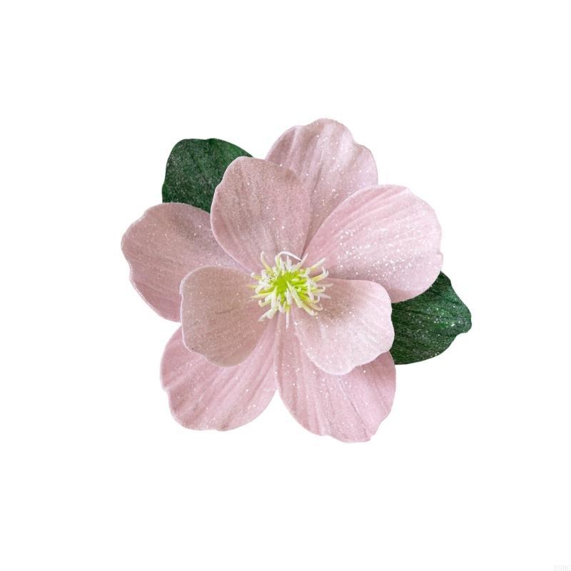 

False Flowers Decoration Christmas Ornaments Artificial Flower Party Supplies рожевий