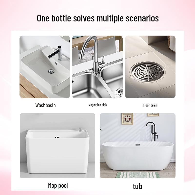 Sewer Deodorizer & Odor Remover: Toilet & Pipe Unclogger for Kitchen & Bathroom
